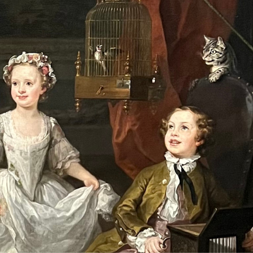 The Graham Children (1742) by William Hogarth - IN THE ENGLISH STYLE